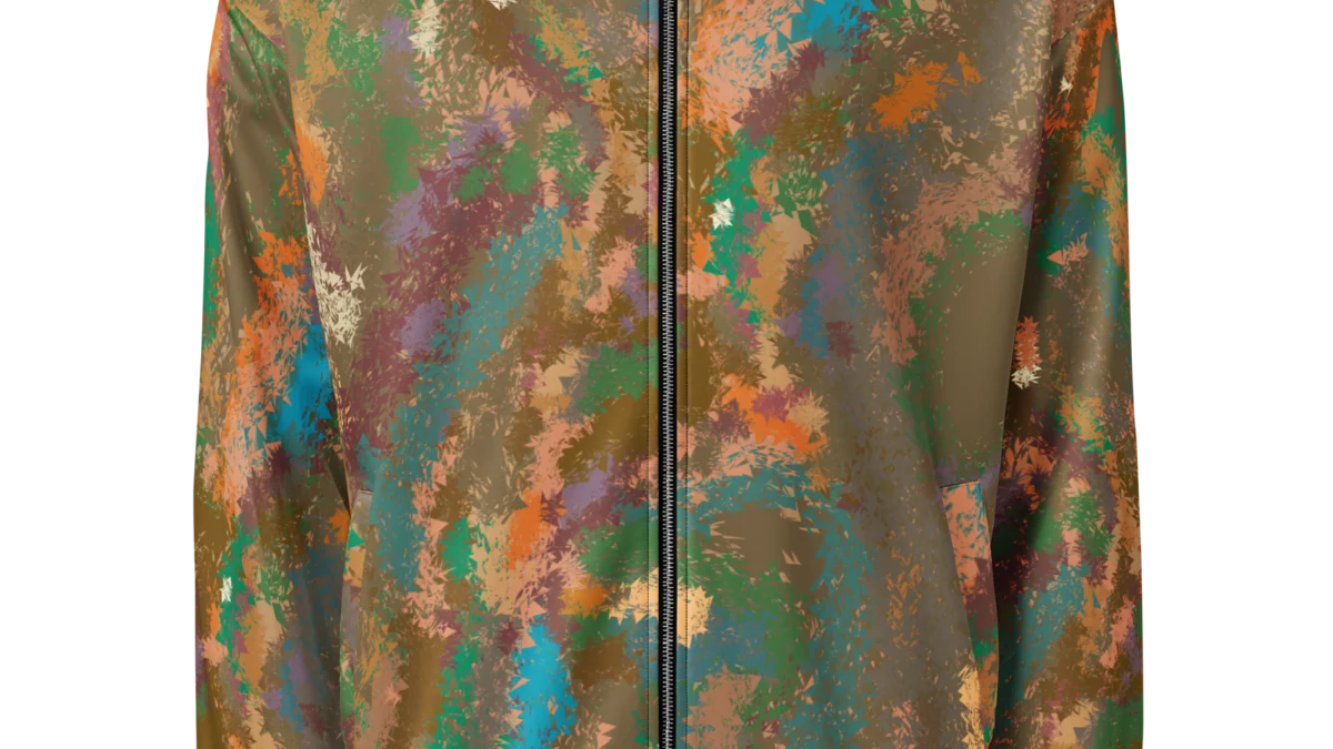 Unisex Zip Up — Desert Spring