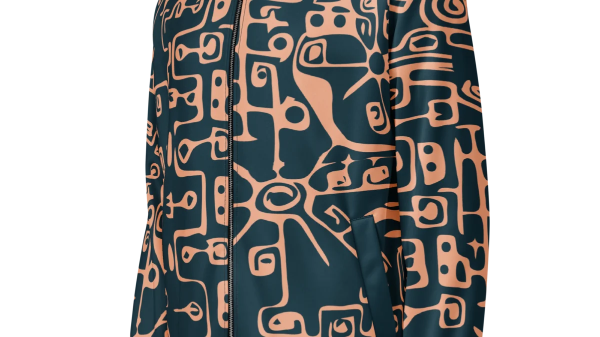 Fleece Lined Sport Hoodie — Jungle Print